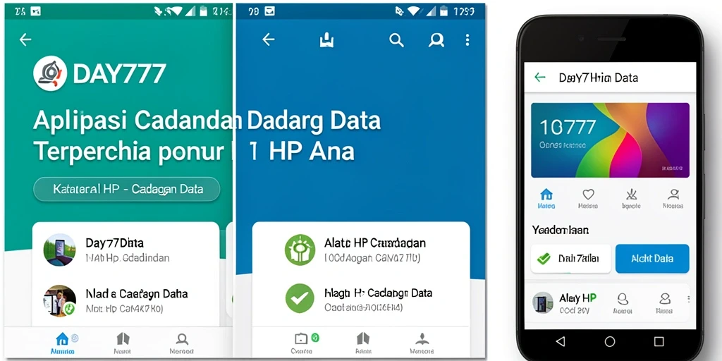 Antarmuka aplikasinya yang sederhana dan mudah digunakan untuk cadangan data.